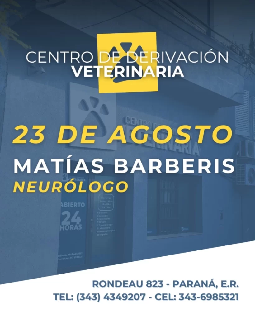 MV. Matías Barberis 23/08 – Neurología Animal
