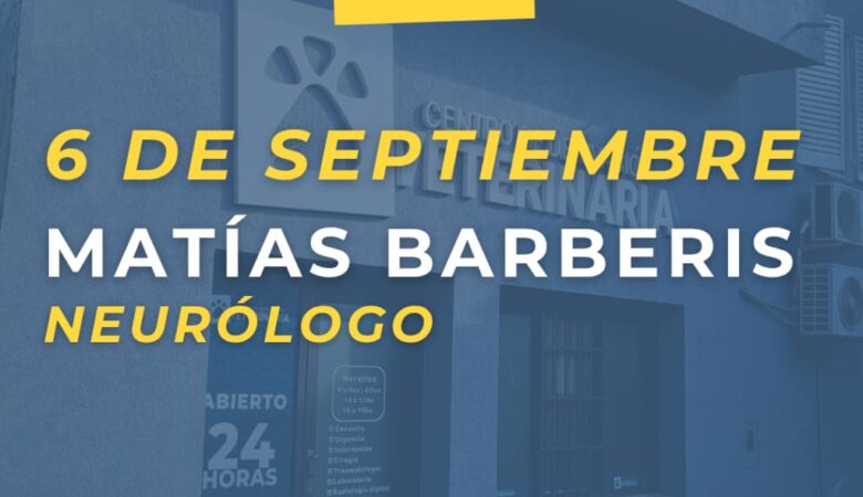 MV. Matías Barberis 06/09 – Neurología Animal