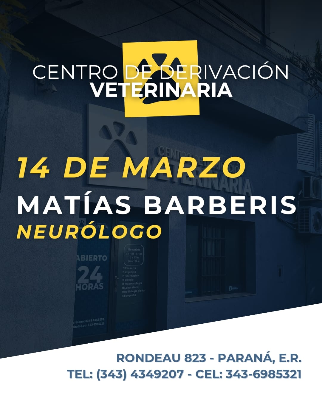 MV. Matías Barberis 14/03 – Neurología Animal