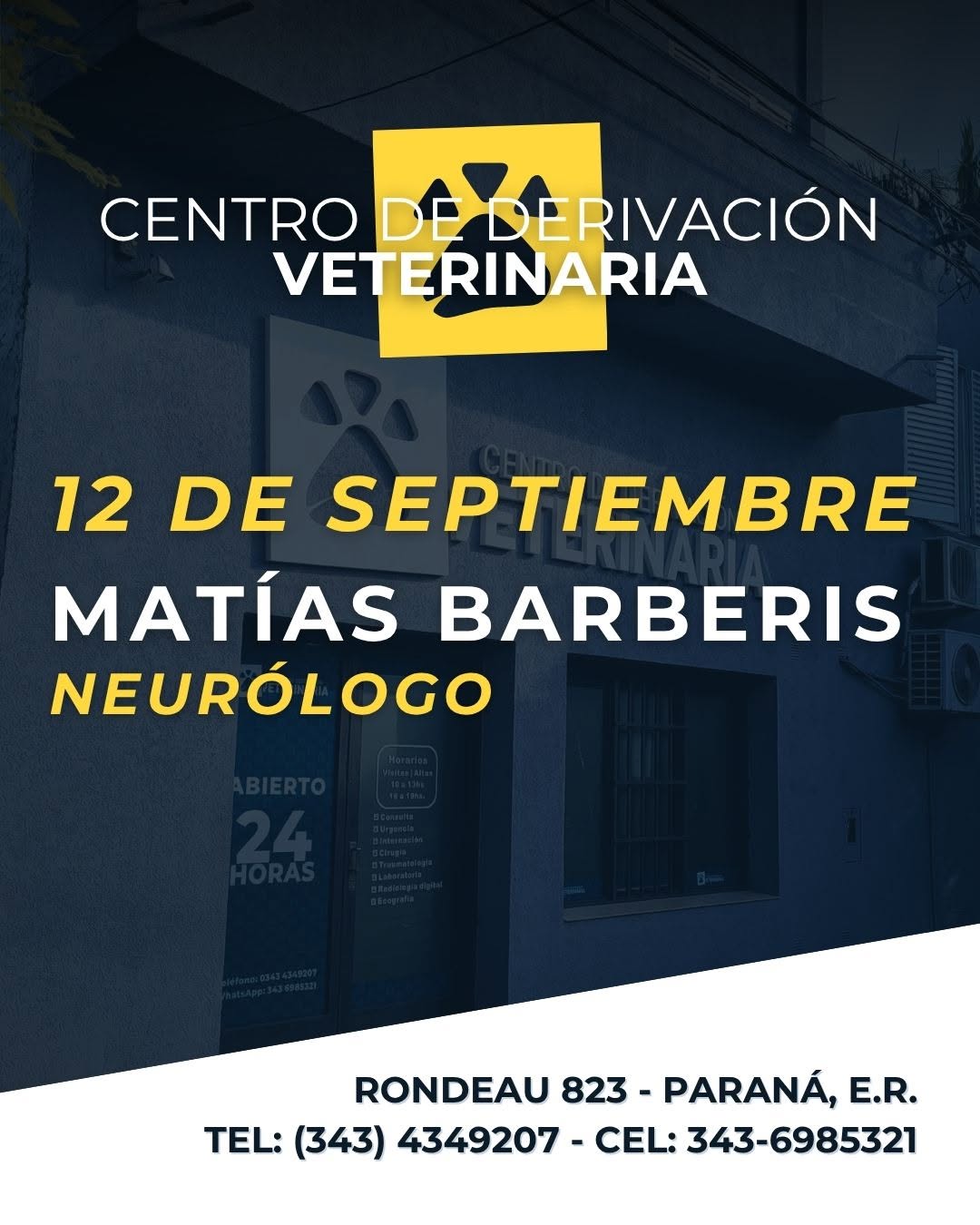 Seleccionar MV. Matías Barberis 12/09 – Neurología Animal